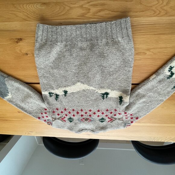 Ralph Lauren vintage wool dog sweater - Picture 7 of 8